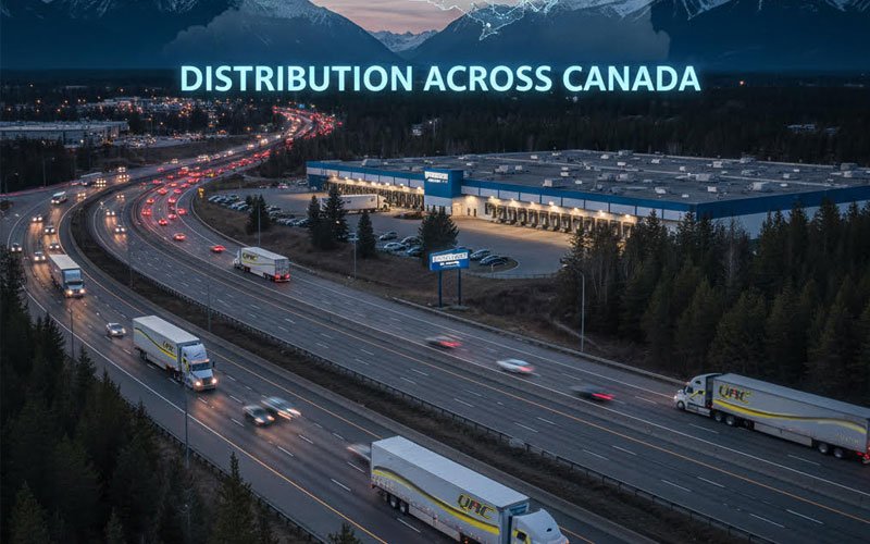 Annual distribution across Canada