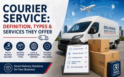 Courier Service: Definition, Types & Services They Offer