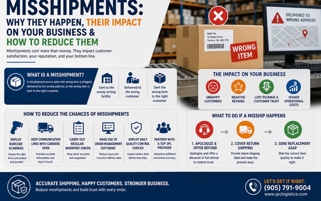 Misshipments: Why They Happen, Their Impact On Your Business & How To Reduce Them