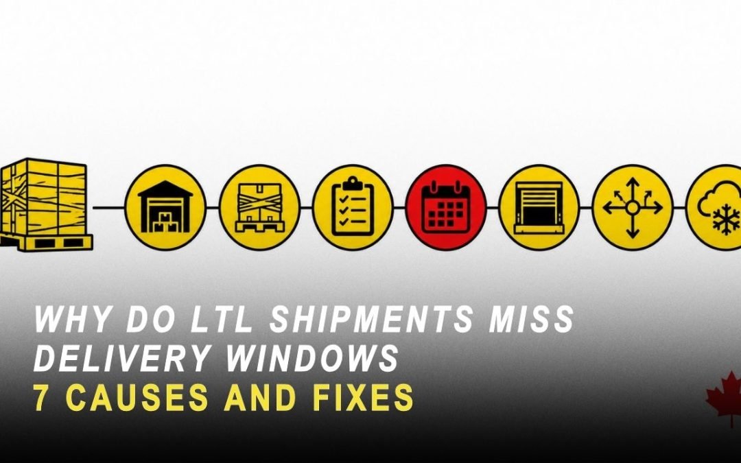 Why Do LTL Shipments Miss Delivery Windows? 7 Causes and Fixes
